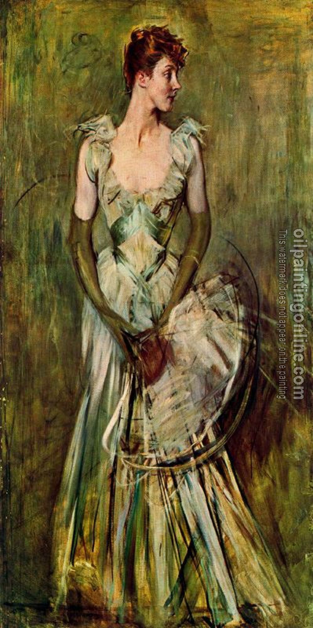 Giovanni Boldini - Portrait of Countess de Leusse